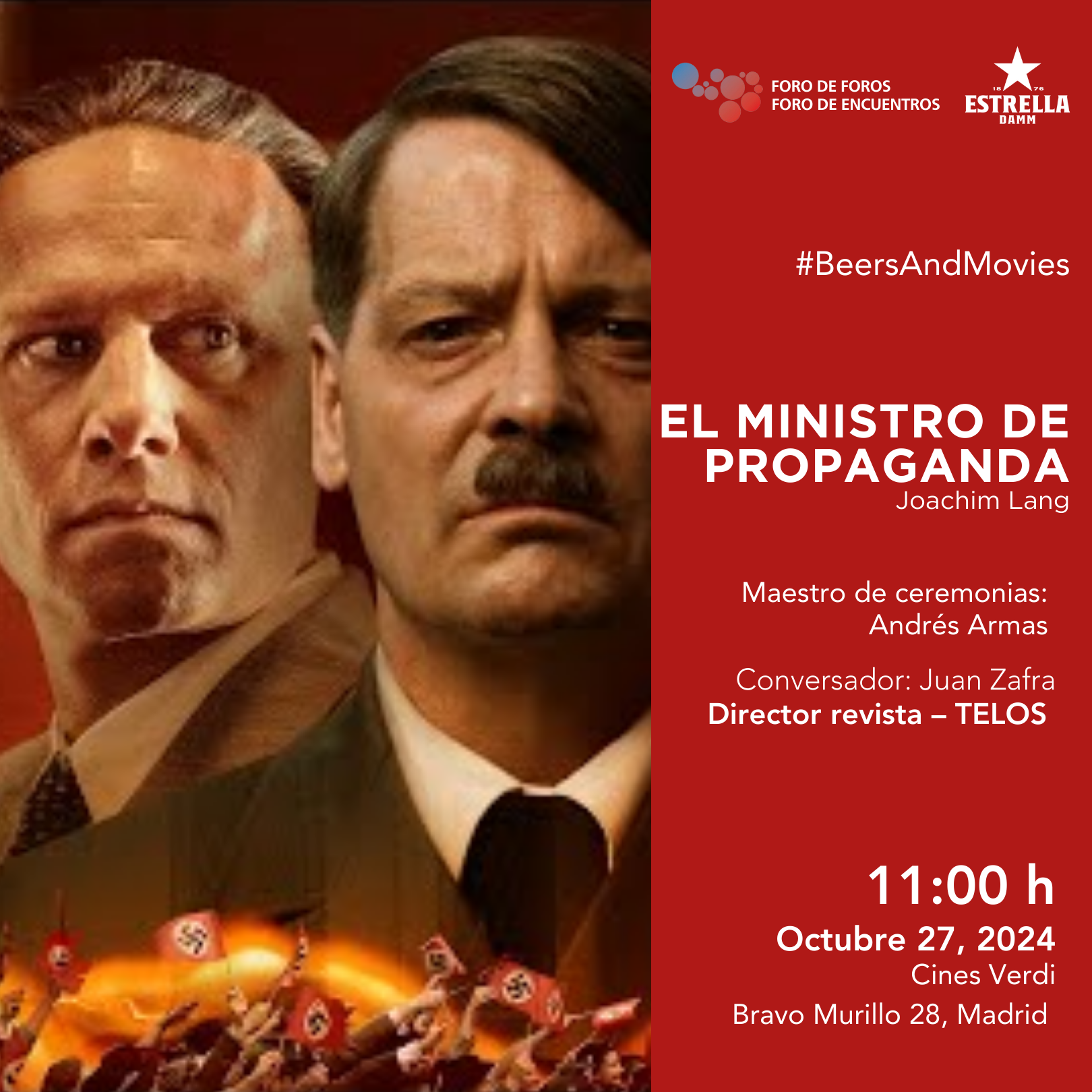 Beers & Movies. El Ministro de Propaganda
